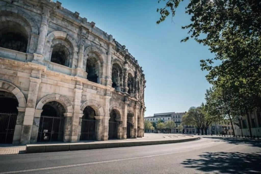 Studio 23M2 Moderne Hypercentre - Arenes A 2 Min Nimes Exterior foto